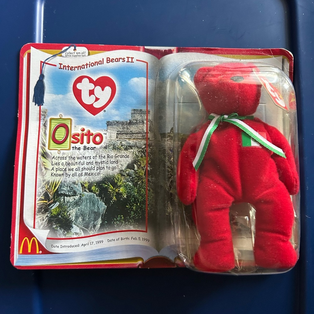 Ty Osito the Bear distributed by McDonald’s